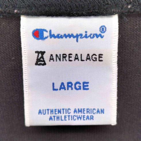 アンリアレイジ ANREALAGE LONG SLEEVE T-SHIRT ロゴ刺繍 クレイジーパターン 長袖 Tシャツ メンズ JPN:L