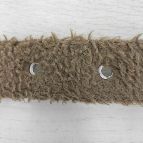 AFB FUR BELT メンズ M