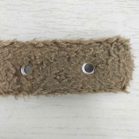 AFB FUR BELT メンズ M