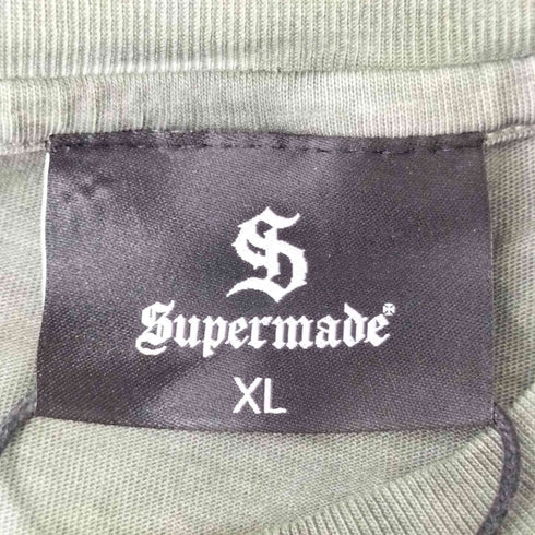 supermade USED加工 プリント タンクトップ メンズ import:XL