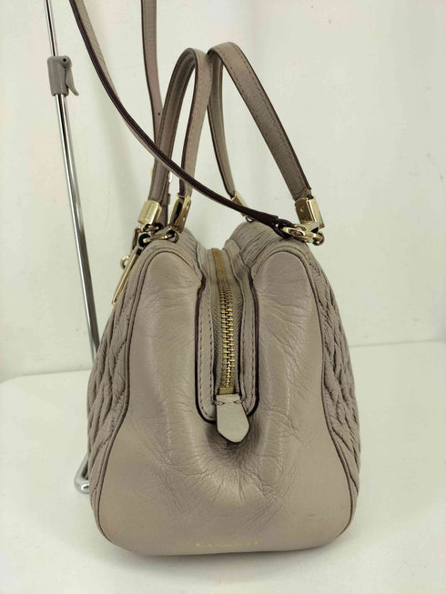 コーチ COACH 2WAY レザー ハンドバッグ ショルダーバッグ leather handbag shoulderbag レディース