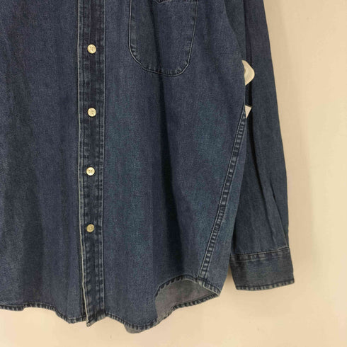 ポロジーンズ RL POLO JEANS CO. デニム ロングスリーブ BDシャツ メンズ import:M