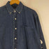 ポロジーンズ RL POLO JEANS CO. デニム ロングスリーブ BDシャツ メンズ import:M