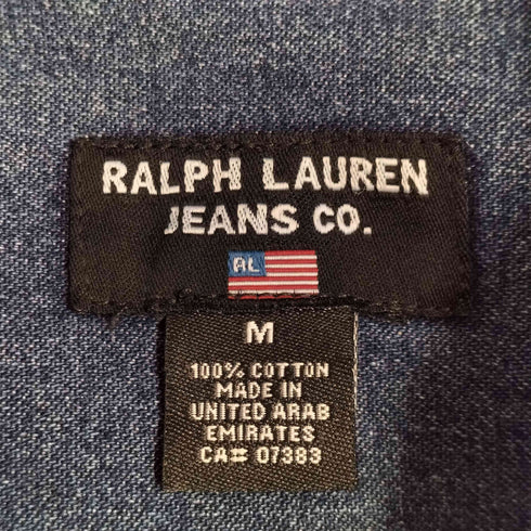 ポロジーンズ RL POLO JEANS CO. デニム ロングスリーブ BDシャツ メンズ import:M