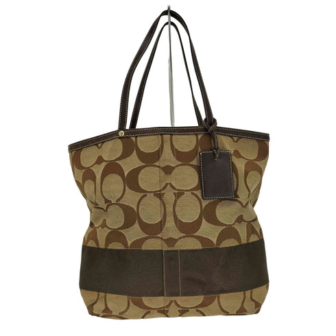 コーチ COACH シグネチャー トートバッグ signature totebag レディース