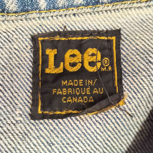 リー Lee 80-90s カナダ製 デニム トラッカージャケット メンズ