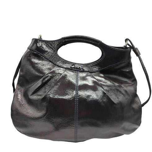 コーチ COACH 2WAY パテント ハンドバッグ ショルダーバッグ patent handbag shoulderbag レディース