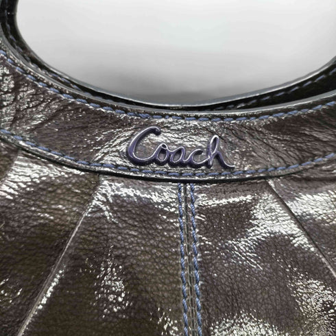 コーチ COACH 2WAY パテント ハンドバッグ ショルダーバッグ patent handbag shoulderbag レディース