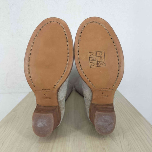 ビズビム VISVIM ROSEBUD BOOTS CXCL FOLK ローズバッド スウェード レザー ロング ブーツ レディース 6