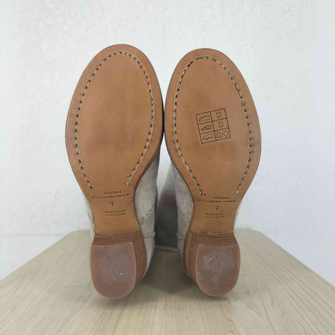 ビズビム VISVIM ROSEBUD BOOTS CXCL FOLK ローズバッド スウェード レザー ロング ブーツ レディース 7