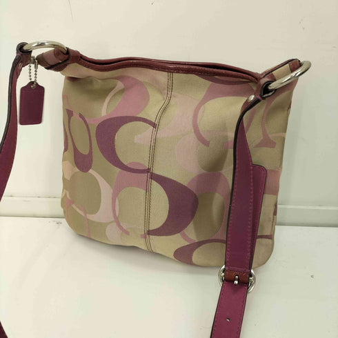 コーチ COACH シグネチャー ショルダーバッグ signature shoulderbag レディース