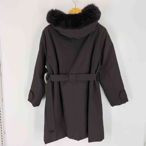 エスマックスマーラ S Max Mara ファーフード付き モッズコート レディース 38