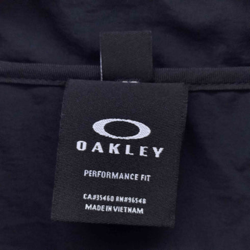 オークリー OAKLEY フロントロゴプリント フルジップ ジャケット メンズ JPN:L