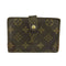 ルイヴィトン LOUIS VUITTON ヴィエノワ モノグラム がま口付き 二つ折り財布 レディース