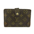 ルイヴィトン LOUIS VUITTON ヴィエノワ モノグラム がま口付き 二つ折り財布 レディース