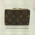 ルイヴィトン LOUIS VUITTON ヴィエノワ モノグラム がま口付き 二つ折り財布 レディース