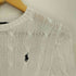 ポロラルフローレン POLO RALPH LAUREN PIMA COTTON ポニー刺繍 ケーブルニット レディース import:M