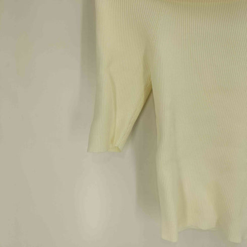 スナイデル snidel 25SS Sustainaアシメリブニットプルオーバー レディース ONE SIZE