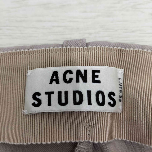 アクネストゥディオズ ACNE STUDIOS リネン混 ミニ丈 ショーツ レディース 32