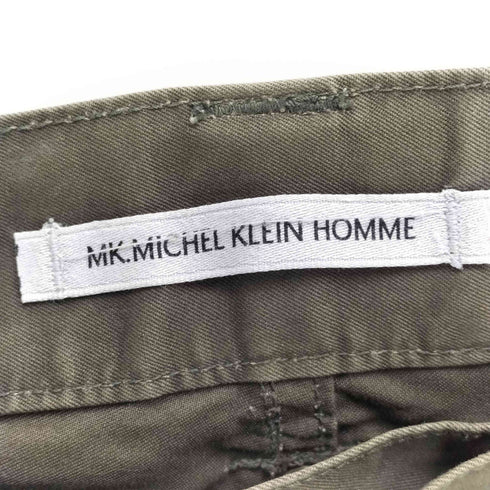 ミッシェルクランオム MICHEL KLEIN HOMME ガスマスクポケット フレア カーゴパンツ Y2K グランジ archive メンズ 46