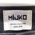 MIJKO ダメージ加工 コーティング バギー ワイド ブラックデニム メンズ JPN:M