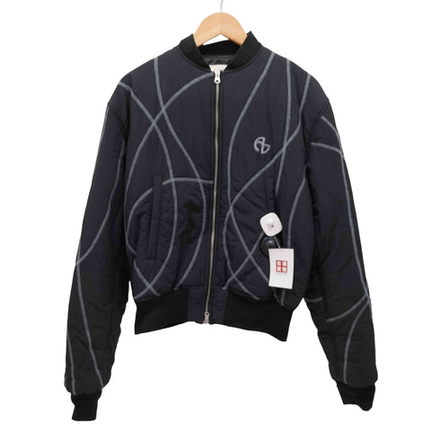 ノーマニュアル NOMANUAL S.L MA-1 BLACK メンズ import:L