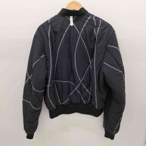 ノーマニュアル NOMANUAL S.L MA-1 BLACK メンズ import:L