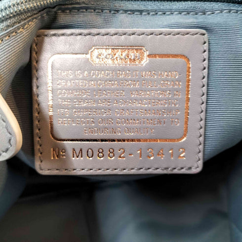 コーチ COACH レザー ワンショルダーバッグ leather oneshoulderbag レディース