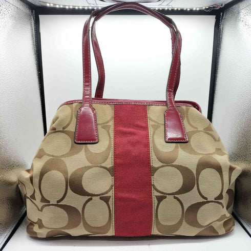 コーチ COACH シグネチャー トートバッグ signature totebag レディース