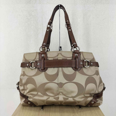 コーチ COACH シグネチャー トートバッグ ハンドバッグ signature totebag handbag レディース