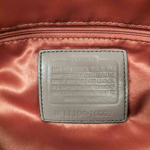 コーチ COACH レザー トートバッグ leather totebag レディース