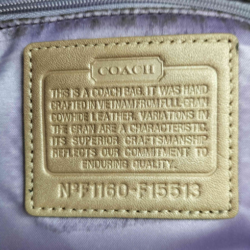 コーチ COACH アシュレイ レザー トートバッグ ashley leather totebag レディース