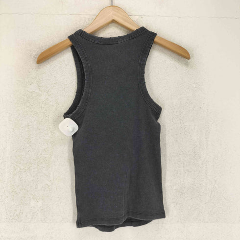 ザラ ZARA ダメージ加工 リブタンクトップ レディース JPN:S