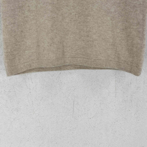 カシミヤ100 S/S モックネックニット レディース JPN:M