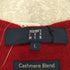 洋服の青山 Cashmere カシミヤ混 ニットベスト メンズ JPN:L