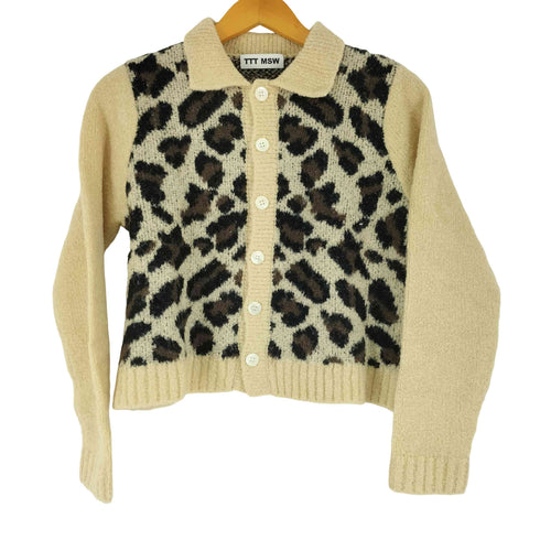 ティーモダンストリートウエア TTT_MSW Leopard cardigan レディース JPN:S