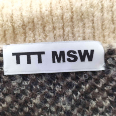 ティーモダンストリートウエア TTT_MSW Leopard cardigan レディース JPN:S