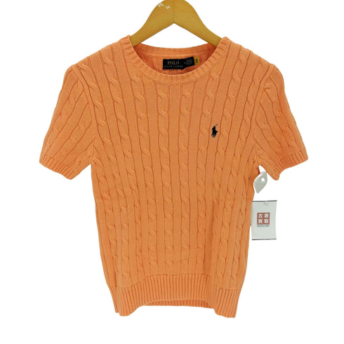 ポロラルフローレン POLO RALPH LAUREN S/S ケーブル コットンニット レディース JPN:M