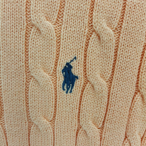 ポロラルフローレン POLO RALPH LAUREN S/S ケーブル コットンニット レディース JPN:M