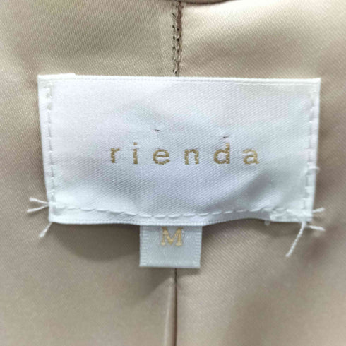 リエンダ rienda バックヨークレーストレンチコート レディース JPN:M