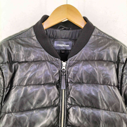 Mackage マッカージュ ラムレザー ダウンジャケット メンズ 40