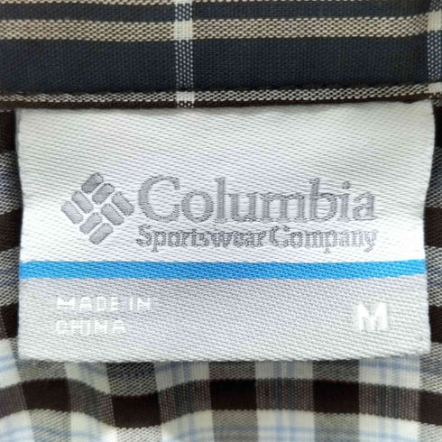 コロンビア Columbia OMNI-WICK クレイジーパターン チェック シャツ メンズ import:M