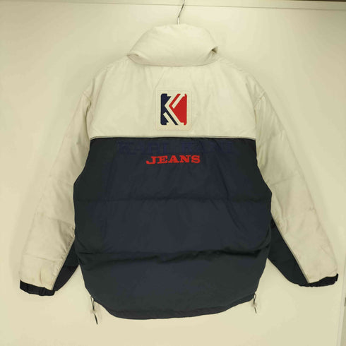 カールカナイ Karl Kani ツートン リップストップ 裾ドローコード ダウンジャケット メンズ 165-175