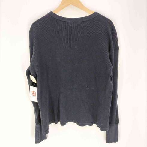 ヘインズ Hanes 別注 サーマル クルーネック Tシャツ サムホール付き メンズ import:L