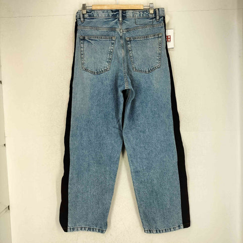 ザラ ZARA サイドライン デニム バギー パンツ メンズ 40