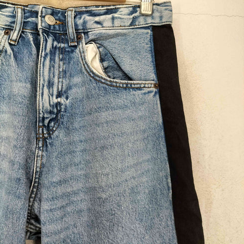 ザラ ZARA サイドライン デニム バギー パンツ メンズ 40
