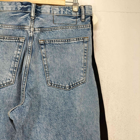 ザラ ZARA サイドライン デニム バギー パンツ メンズ 40