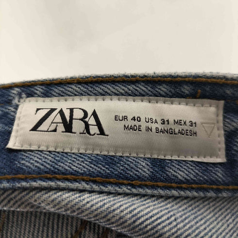 ザラ ZARA サイドライン デニム バギー パンツ メンズ 40