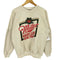 J.J. MACINTYRE USA製 80-90s ラバープリント クルーネック ネップ スウェット メンズ import:M