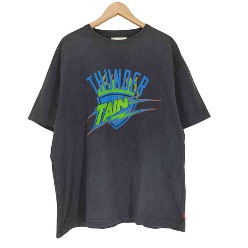 タインダブルプッシュ TAIN DOUBLE PUSH プリントデザイン クルーネック S/S Tシャツ メンズ
